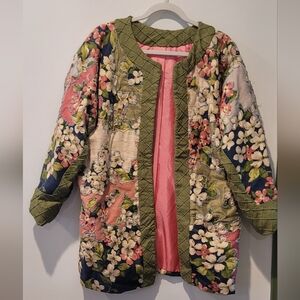 Floral Women's Jacket Handmade